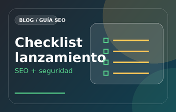 Checklist antes de lanzar un sitio web