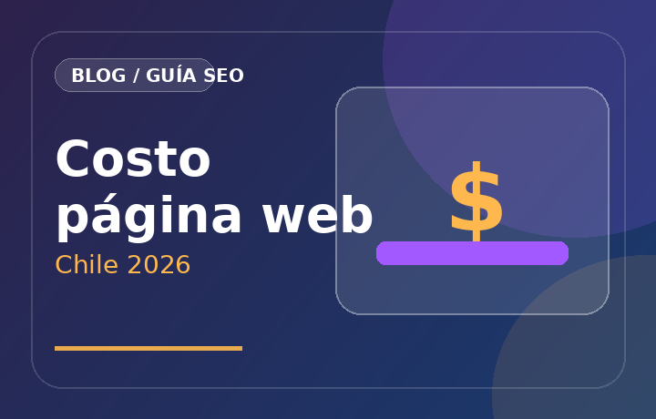 Cuánto cuesta una página web en Chile